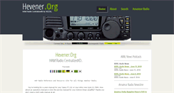 Desktop Screenshot of hevener.org